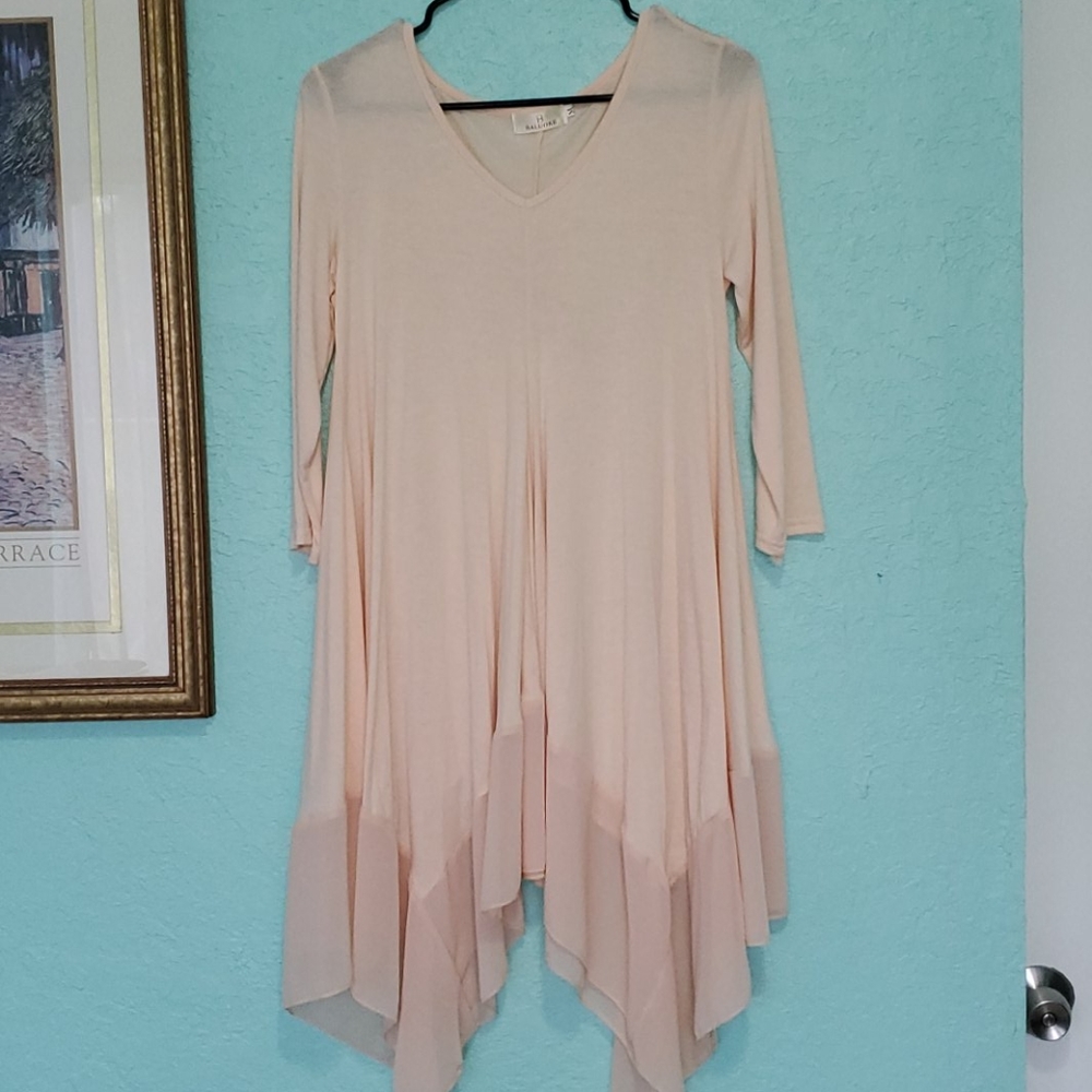 3/4 Sleeve Tunic Top/Dress